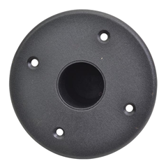 Speaker Top Hat 35mm Hole 118mm Diameter Plastic Construction